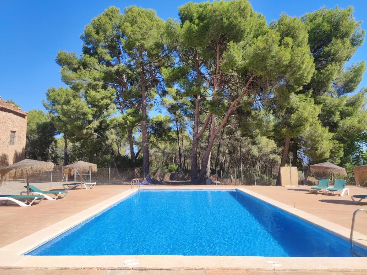 Masia De San Juan Casa Numero 1 En Castillo Con Piscina Y Aire Acondicionado セゴルベ エクステリア 写真